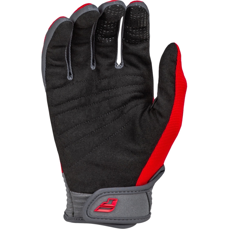 Motocross-Handschuhe FLY Racing F-16 2024 rot-schwarz-weiß