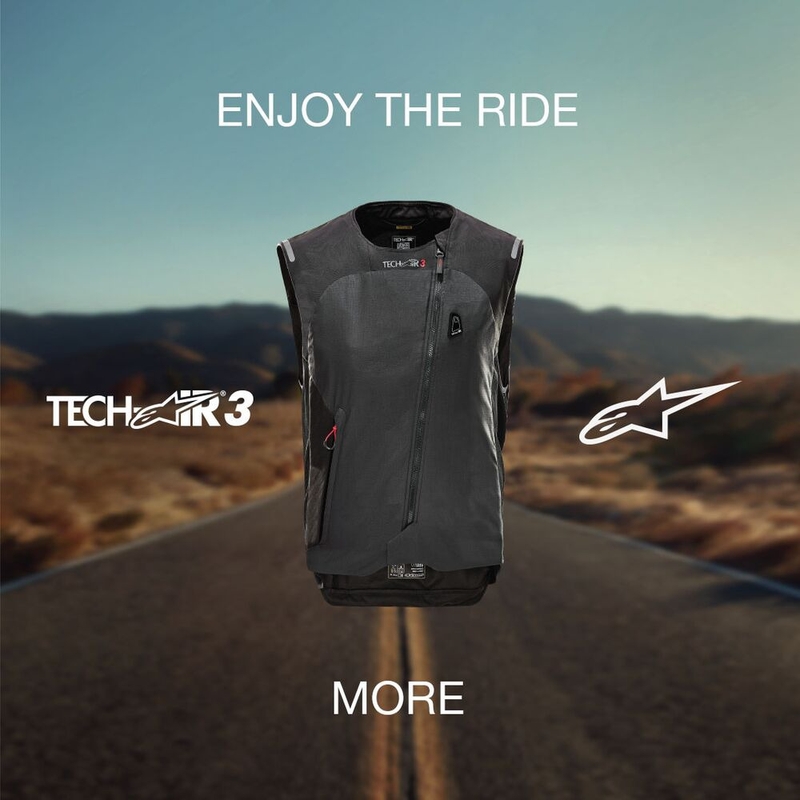 Airbagweste Alpinestars TECH-AIR®3 System schwarz-dunkelgrau