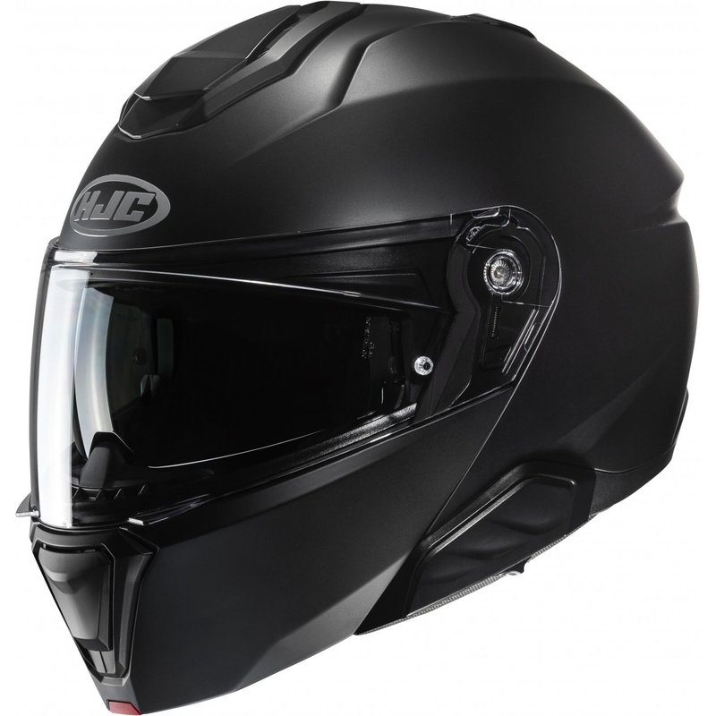 Klapphelm für Motorrad HJC i91 Solid semi matt schwarz