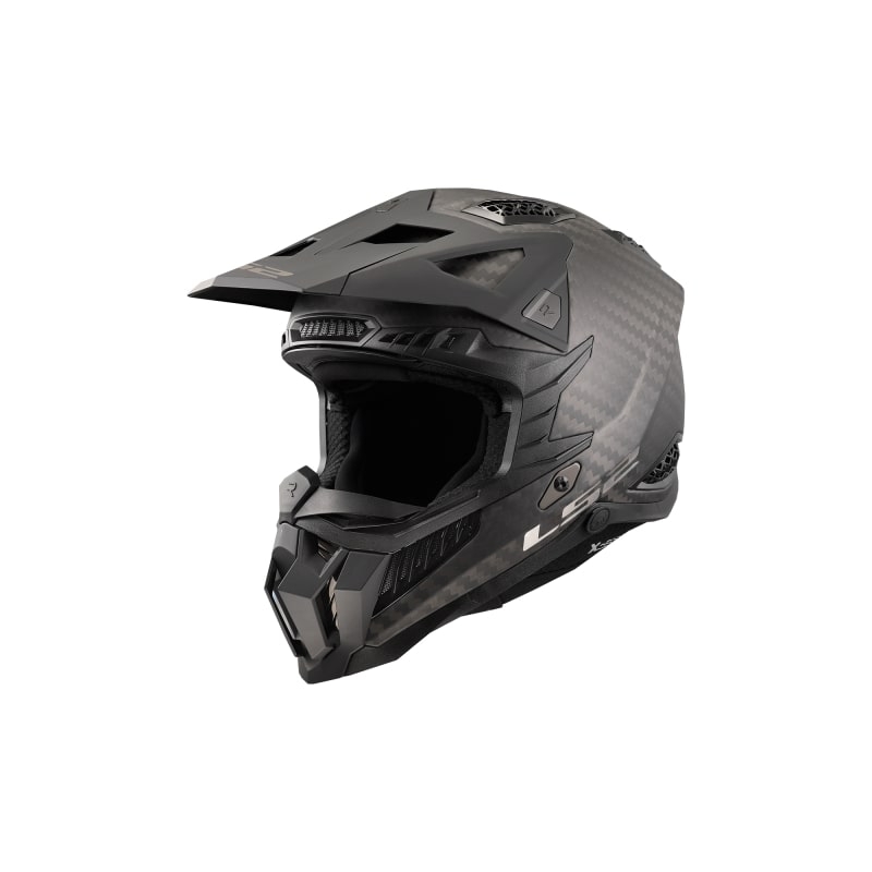 Motocross-Helm LS2 MX703 C X-FORCE CARBON mattschwarz