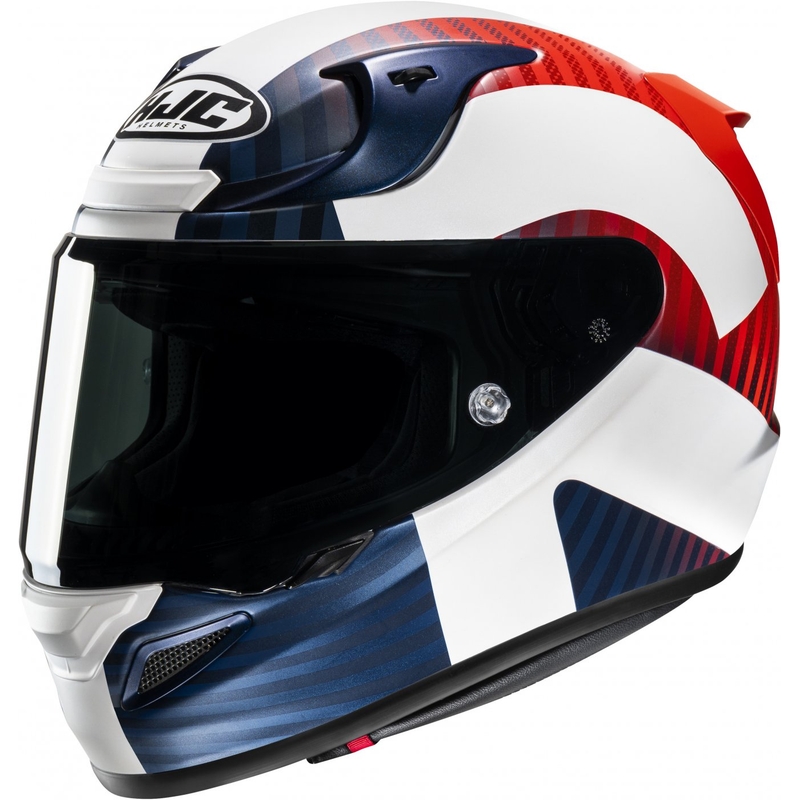 Integral Motorradhelm HJC RPHA 12 Ottin MC21SF weiß-blau-rot