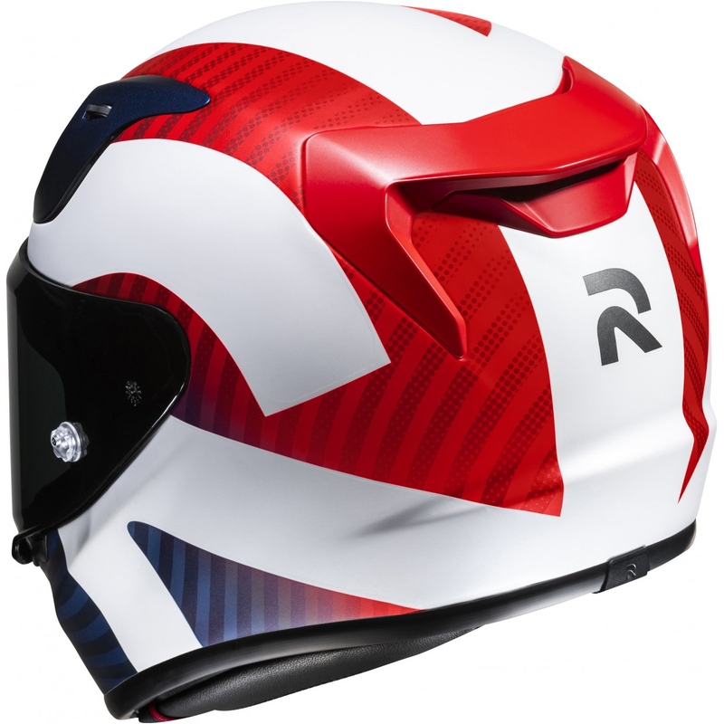 Integral Motorradhelm HJC RPHA 12 Ottin MC21SF weiß-blau-rot