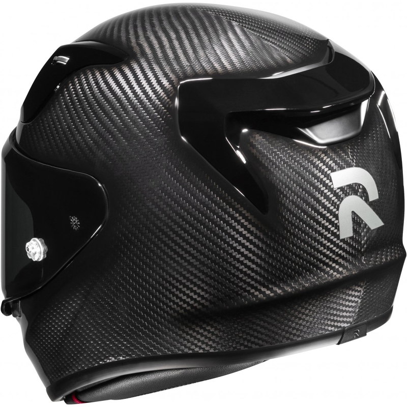 Integrierter Motorradhelm HJC RPHA 12 CARBON schwarz