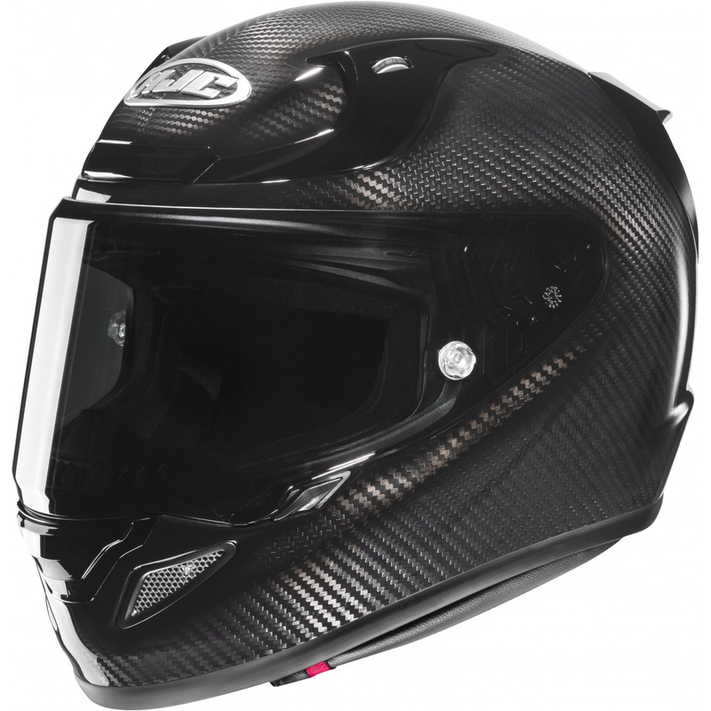 Integrierter Motorradhelm HJC RPHA 12 CARBON schwarz
