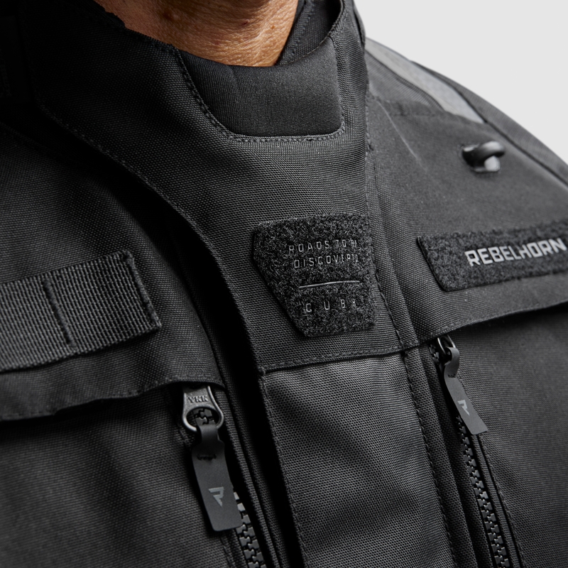 Rebelhorn Cubby V Motorradjacke schwarz
