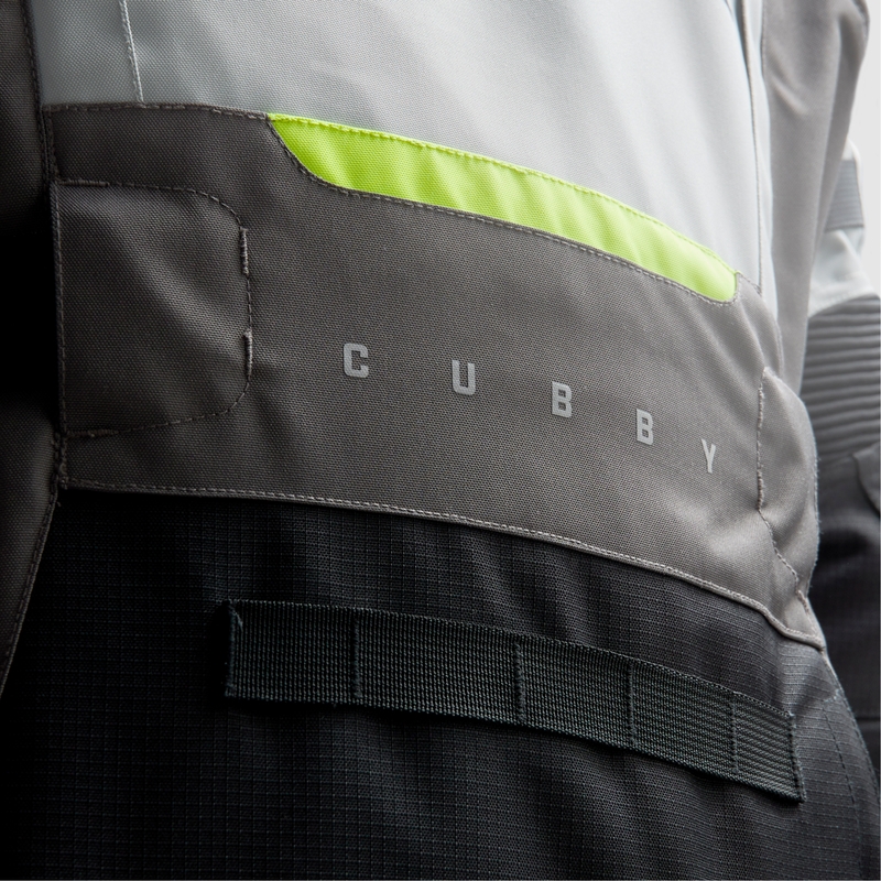 Rebelhorn Cubby V Motorradjacke schwarz-grau-fluogelb