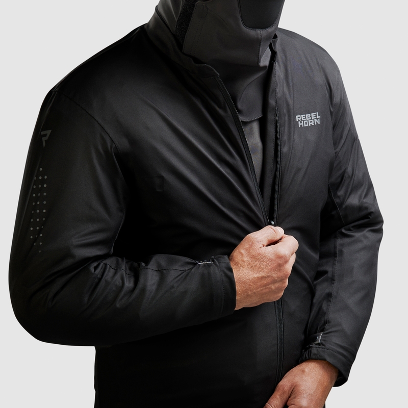 Rebelhorn Cubby V Motorradjacke blau-grau-rot