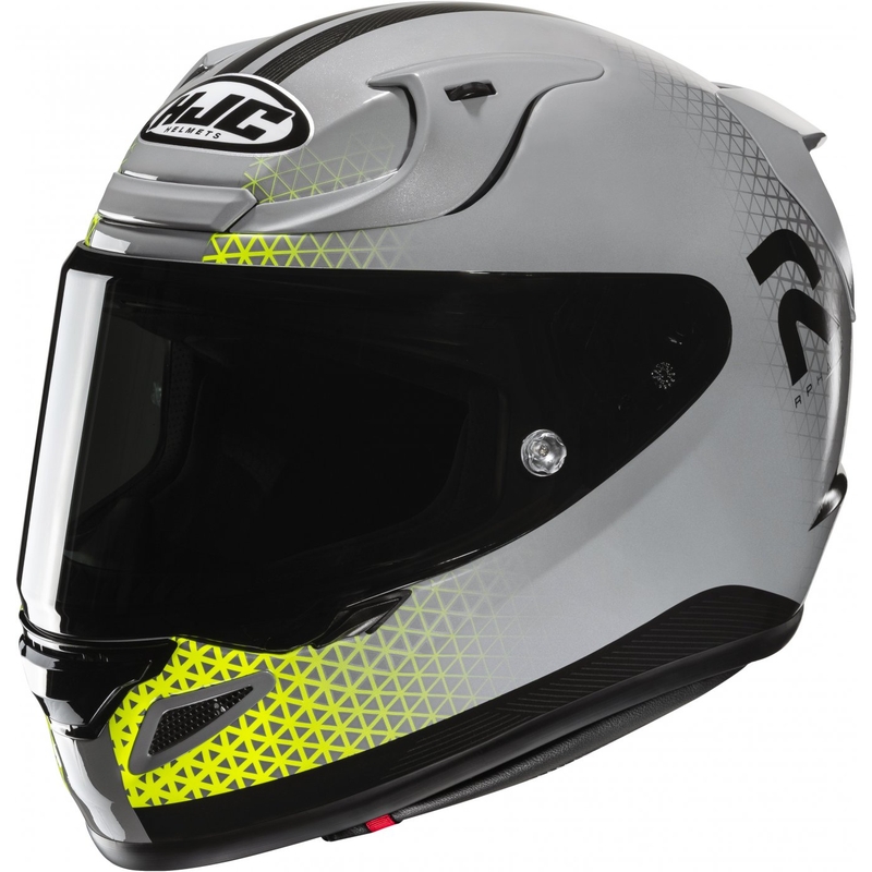 Integrierter Motorradhelm HJC RPHA 12 Enoth MC3H grau-gelb Ausverkauf