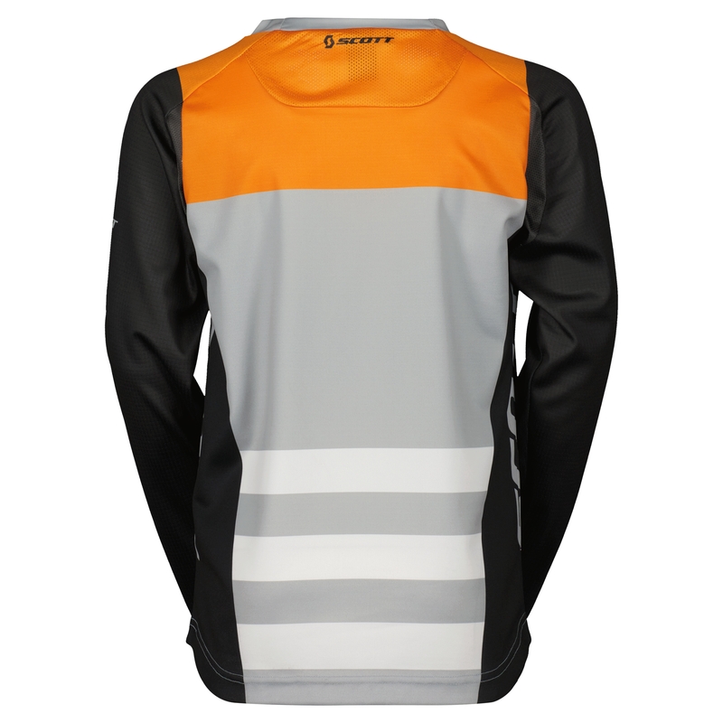 Kinder Motocross-Trikot Scott EVO RACE schwarz-orange