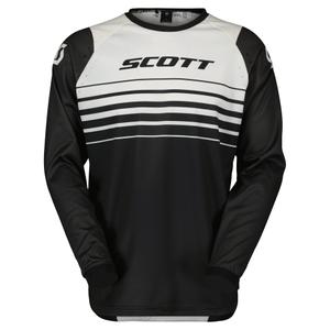 Motocross Trikot Scott EVO SWAP schwarz und weiß