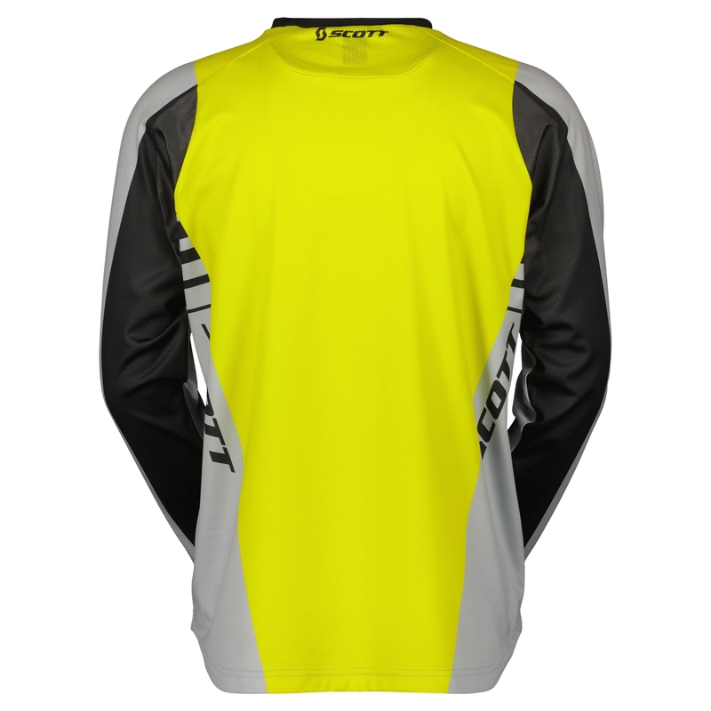 Motocross-Trikot Scott EVO SWAP grau-gelb