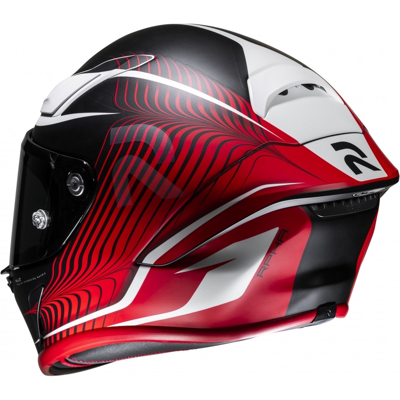 Integral Motorradhelm HJC RPHA 1 Lovis MC1SF rot-schwarz-weiß Ausverkauf