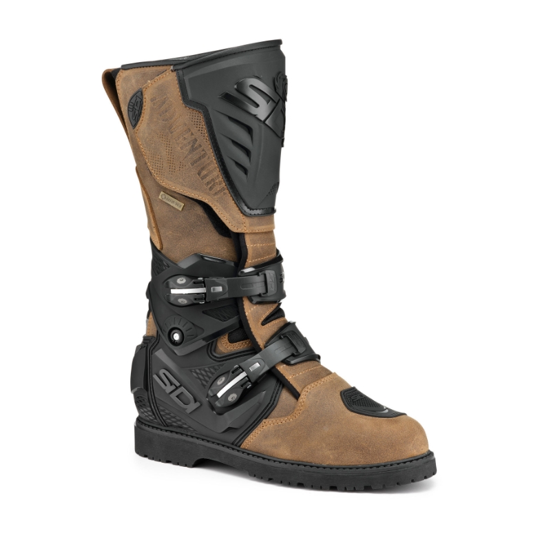 SIDI Adventure Gore-Tex 2 hellbraune Motorradstiefel