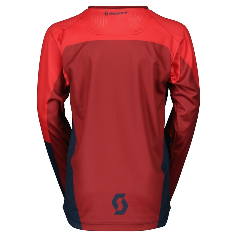 Kinder Motocross Trikot Scott EVO TRACK blau-neon rot