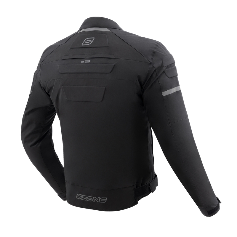 Ozone Rider Motorradjacke schwarz