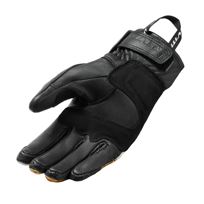 Revit Redhill Motorradhandschuhe für Frauen in Schwarz und Gelb