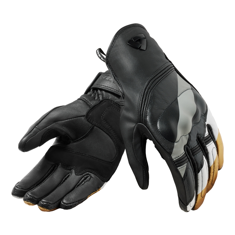 Revit Redhill Motorradhandschuhe für Frauen in Schwarz und Gelb