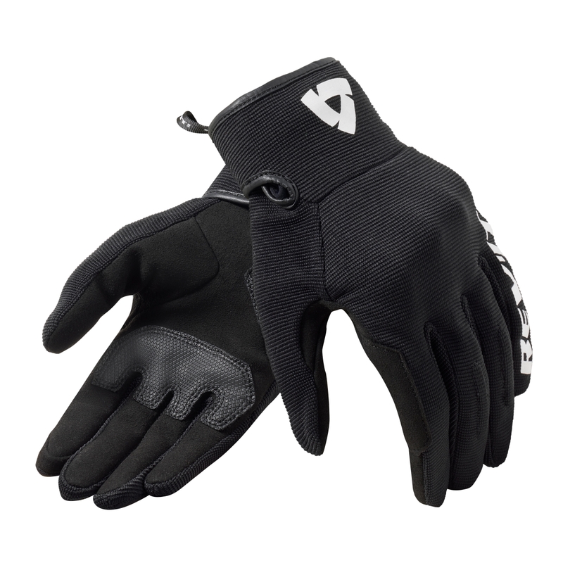 Revit Access Black and White Motorradhandschuhe für Frauen
