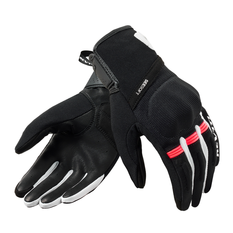 Revit Mosca 2 Damen Motorradhandschuhe schwarz und rosa