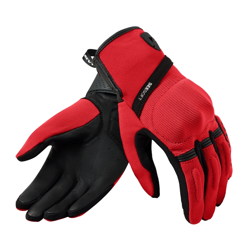 Revit Mosca 2 Damen Motorradhandschuhe Rot und Schwarz