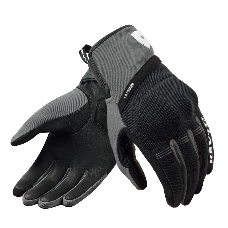 Motorradhandschuhe Revit Mosca 2 schwarz-grau