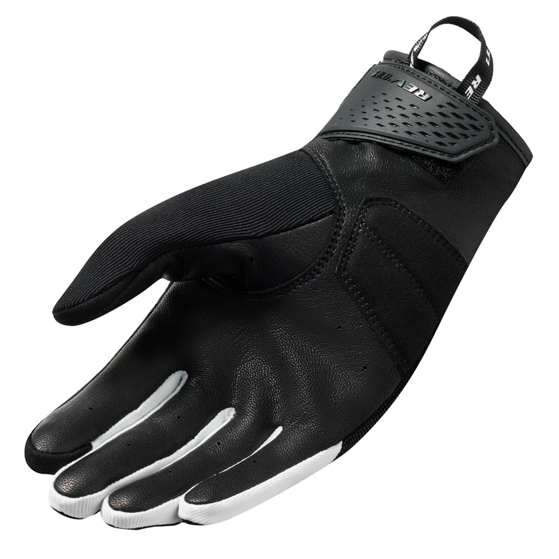 Motorradhandschuhe Revit Mosca 2 schwarz und weiß