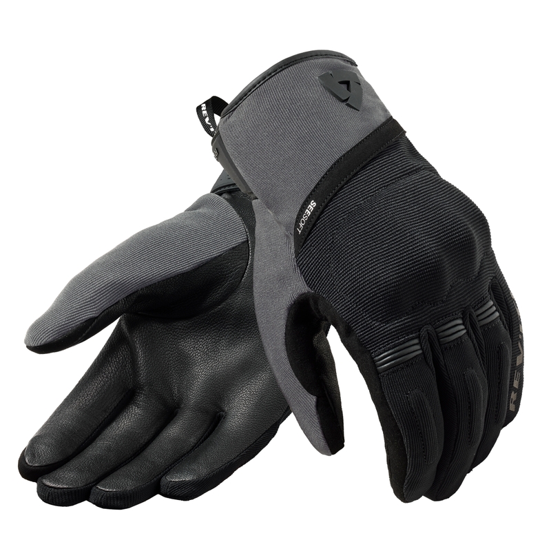 Motorradhandschuhe Revit Mosca 2 H2O schwarz-grau