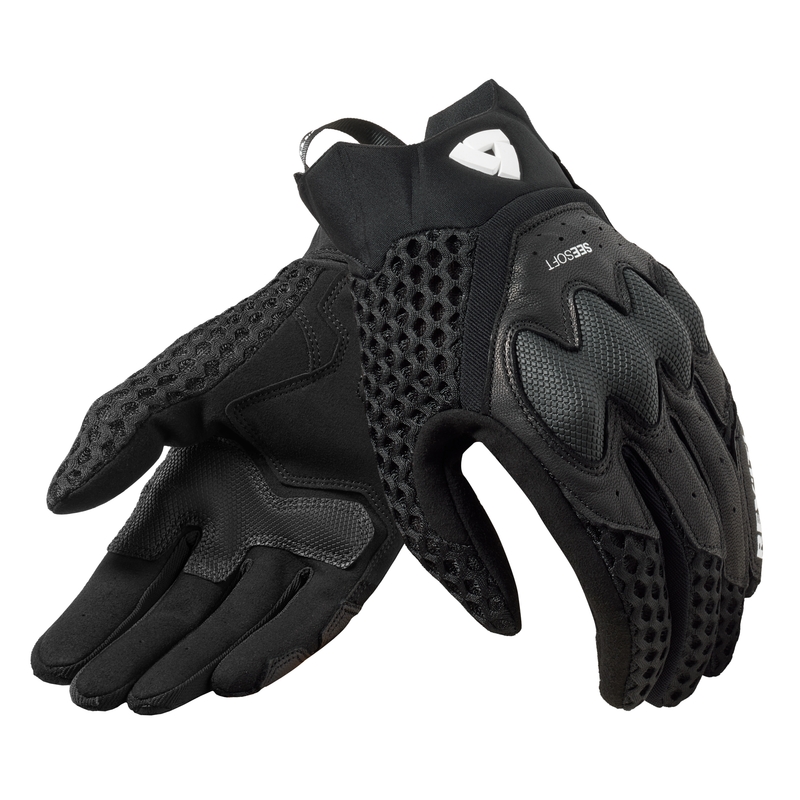 Revit Veloz Motorradhandschuhe für Frauen Schwarz