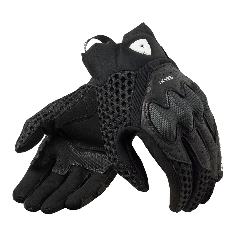 Revit Veloz Motorradhandschuhe schwarz
