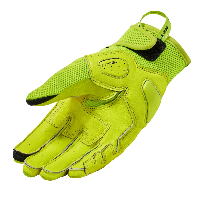 Motorradhandschuhe Revit Ritmo fluo gelb