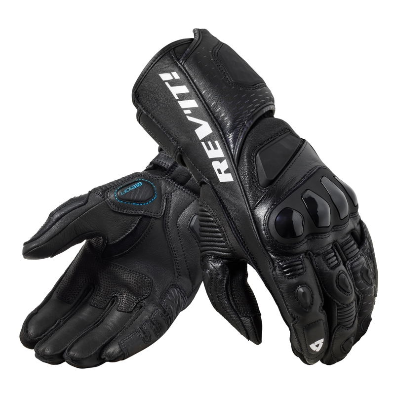 Revit Control Motorradhandschuhe Schwarz