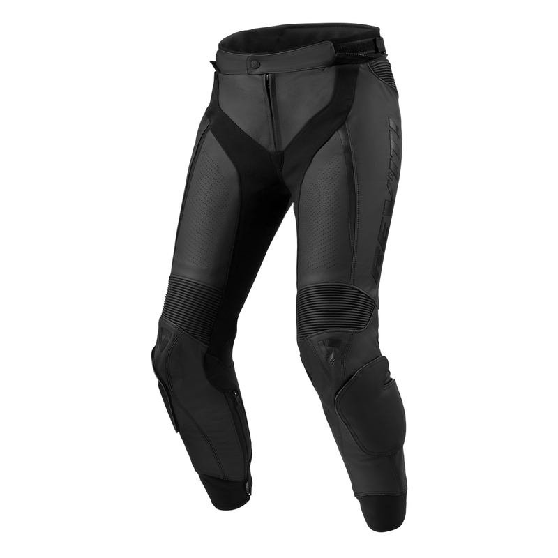 Verlängerte Damenlederhose Revit Xena 4 schwarz