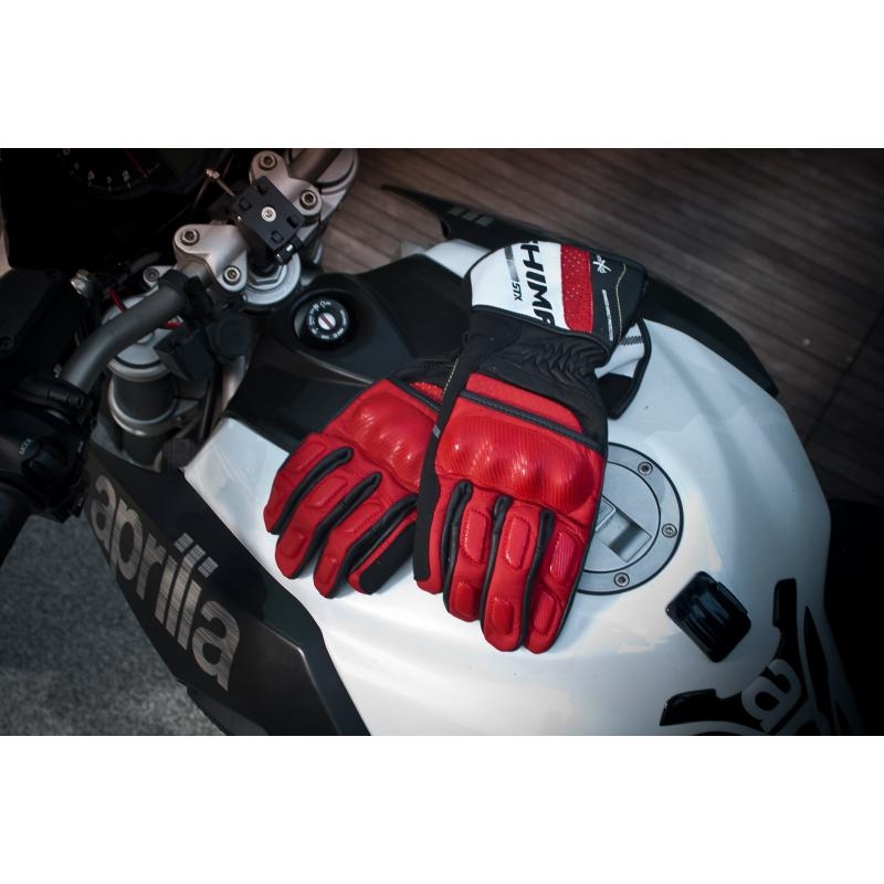 Herrenhandschuhe Shima STX rot Ausverkauf