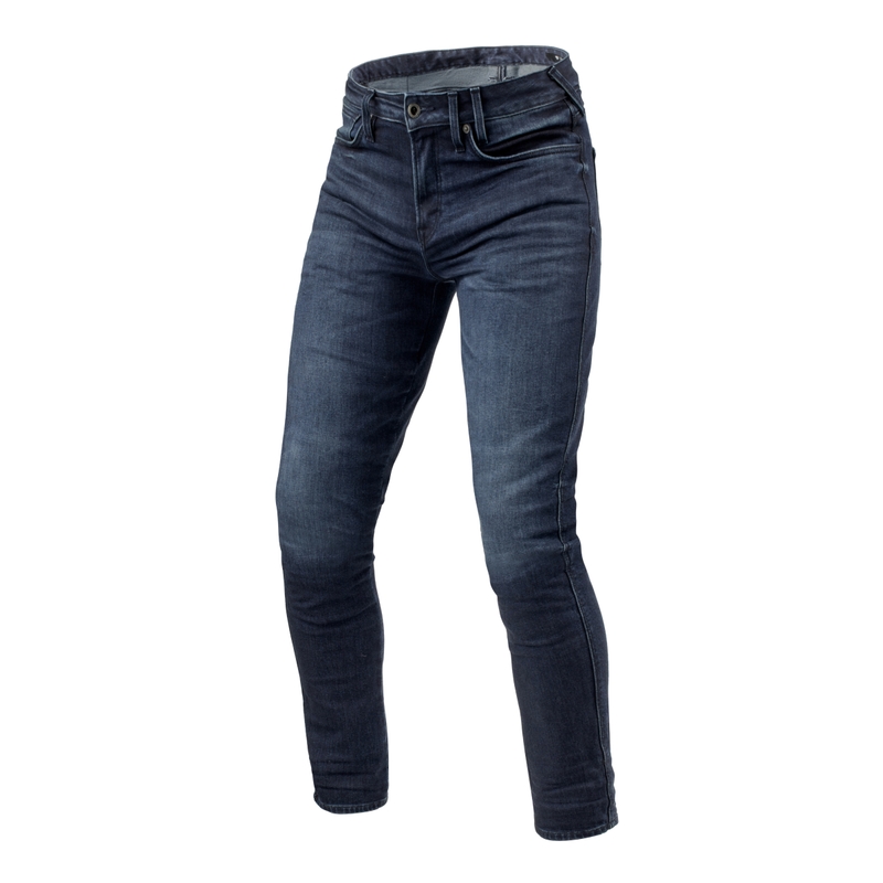 Revit Carlin SK Extended Motorradjeans Dunkelblau