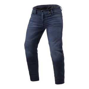 Cropped Motorcycle Jeans Revit Micah TF gewaschen dunkelblau