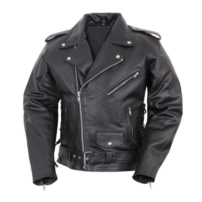 SET: RSA KW Pferdestiefel + RSA Classic Ledergürtel + RSA Krummlederjacke