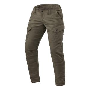 Gekürzte Motorradjeans Revit Cargo TF khaki