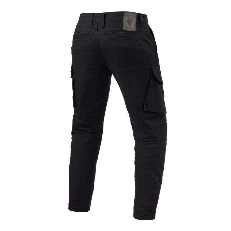 Revit Cargo 2 TF Schwarze Motorradjeans