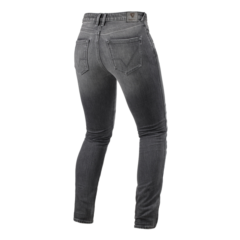 Revit Shelby 2 SK hellgrau Motorradjeans für Damen Ausverkauf