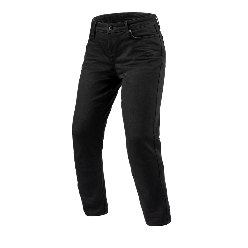Revit Violet BF Schwarze Motorradjeans für Frauen