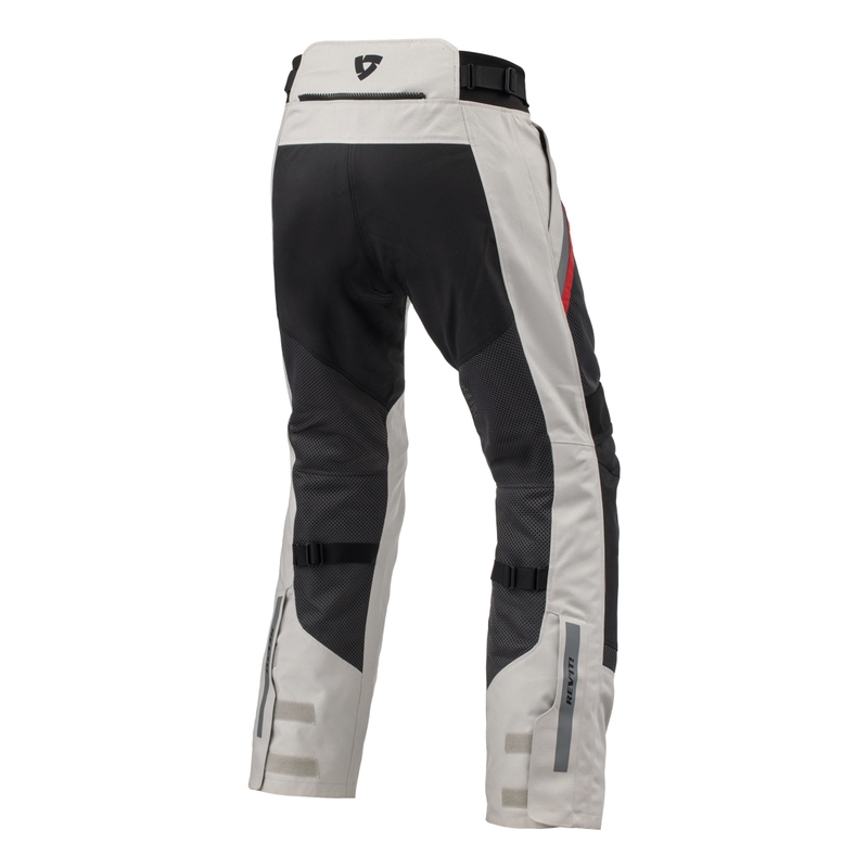 Revit Tornado 4 H2O Motorradhose silber und schwarz