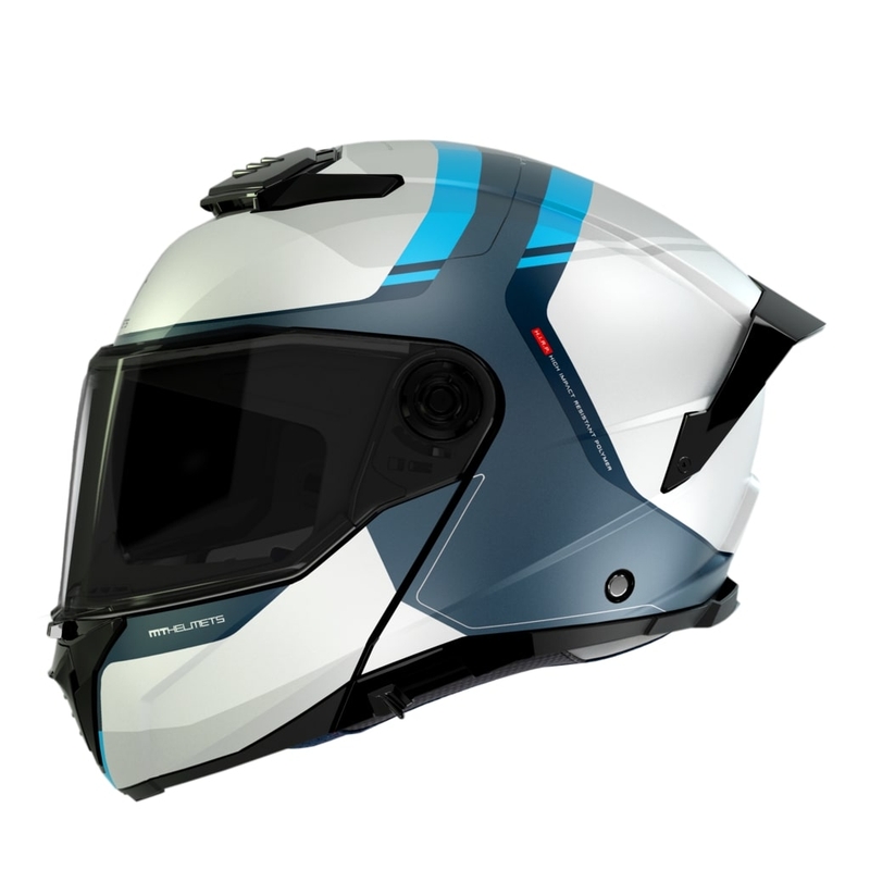 MT ATOM 2 SV EMALLA C17 Motorradhelm matt weiß-blau-türkis