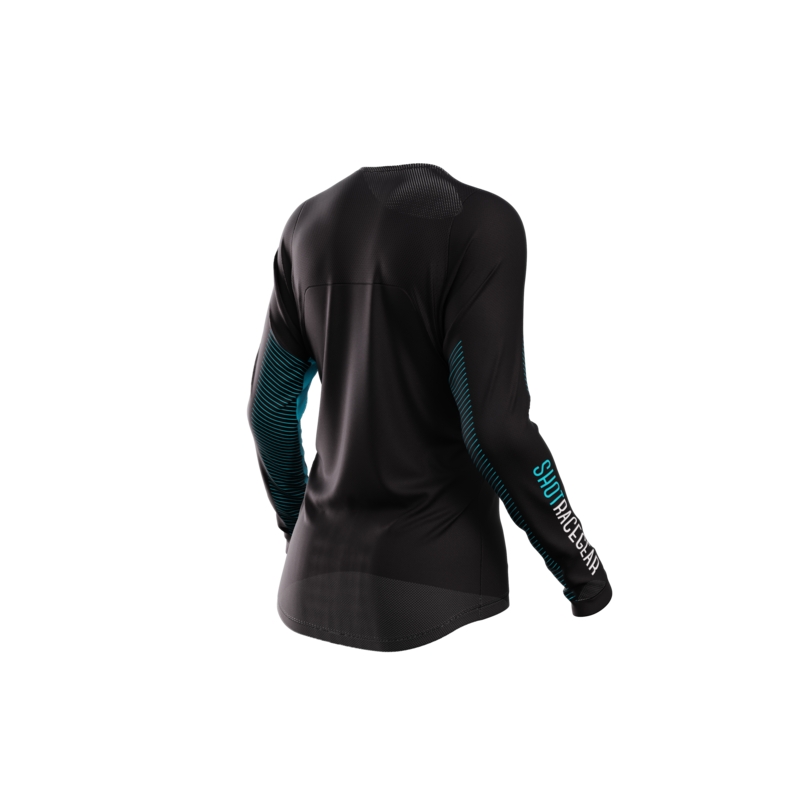 Damen Motocross Trikot Shot Venus blau Ausverkauf