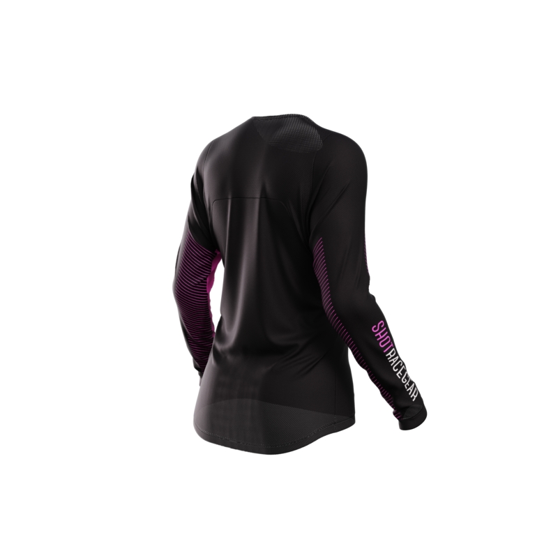 Damen Motocross-Trikot Shot Venus rosa Ausverkauf