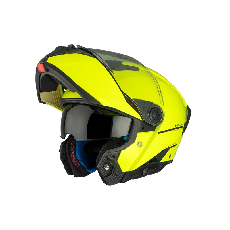 MT ATOM 2 SV SOLID A3 fluo gelb glänzend Motorradhelm