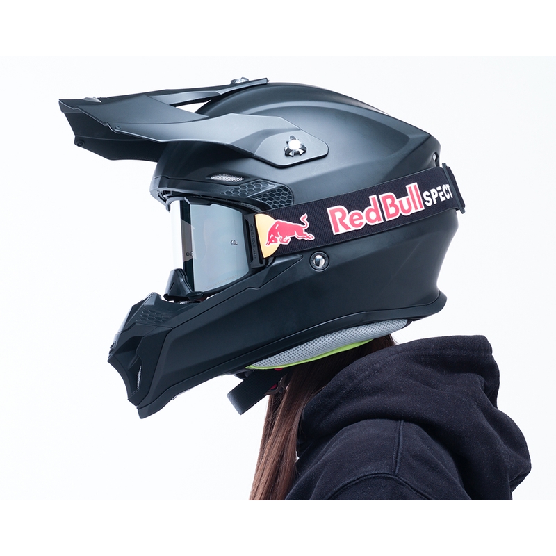 Motocrossbrille Red Bull Spect STRIVE S schwarz mit Rauchglas