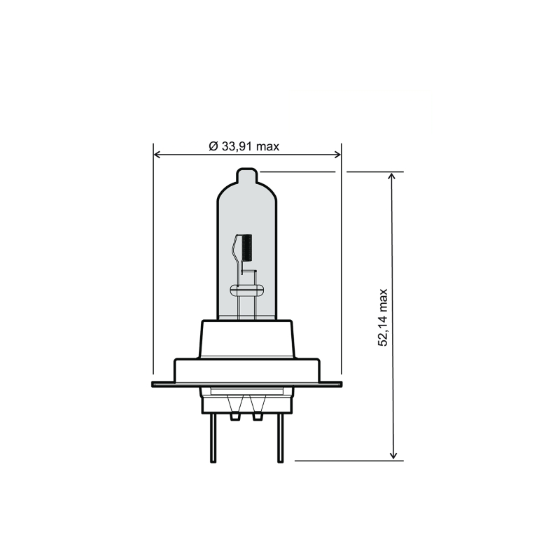 RMS H7 12V 55W Lampe (1 Stk.)