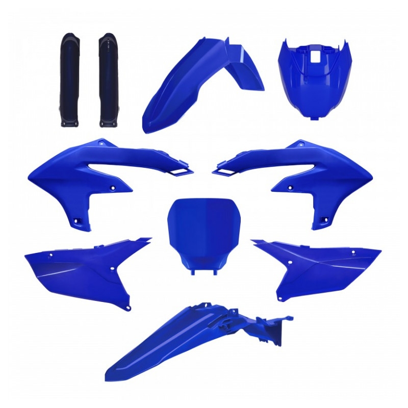 Satz Kunststoffteile POLISPORT Blue yam98 für YAMAHA YZ 250 F 2024-2025, YAMAHA YZ 450 F 2023-2025