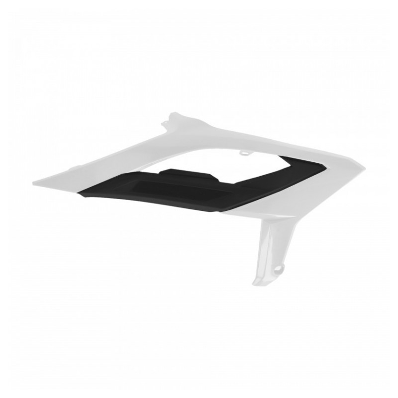 Radiator scoops POLISPORT weiss/schwarz