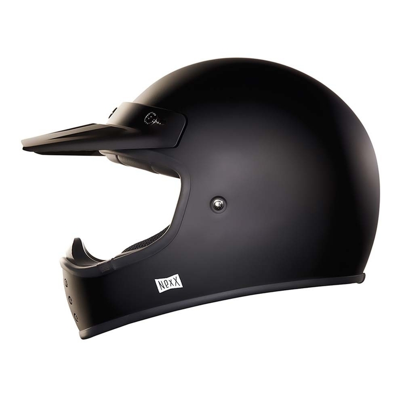 Motocross Helm Nexx X.G200 Purist schwarz matt Ausverkauf
